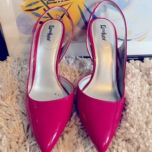Limelight Kolby Fuschia heels
